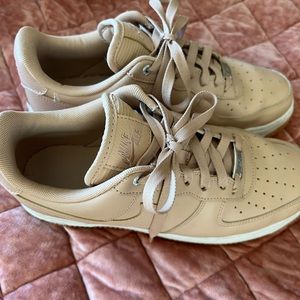 Makeup colored Air Force ones